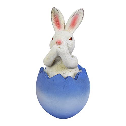 Tengan Luzes solares de ovos de coelho para jardim, luzes solares de gramado, luzes de decoração de