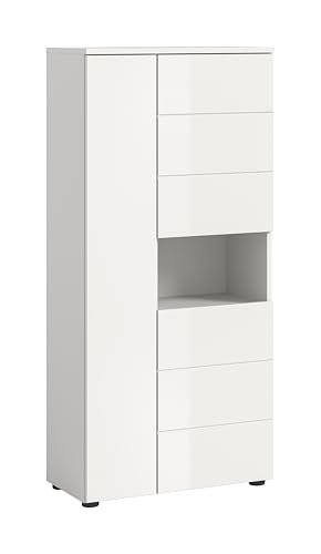 xonox.home Bad Vira X2LA9717 Standschrank Schrank Badschrank in weiß...