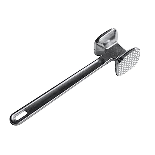 Cabilock Steak Hammer Manual Meat Tenderizer Kitchen Hammers Chicken Meat Tenderizer Tool Meat Tenderizer Hammer Kitchen Hammer Meat Kitchen Utensils Gadgets Kitchen Meat Tenderizer Silver