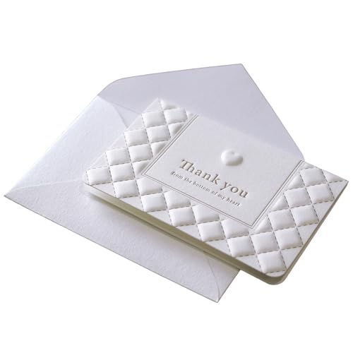 BAY LETTERPRESS ~jTCY bZ[WJ[h TL[J[h ܂ t ň n[g G{X THANK YOU 91×57mm