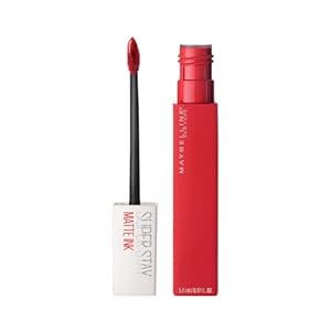 Maybelline New York Liquid Matte Lipstick, Long Lasting, 16hr Wear, Superstay Matte Ink, 118 Dancer, 5ml