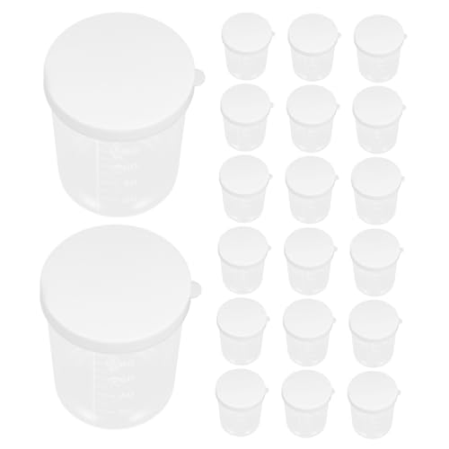 SOLUSTRE Multifunctional Screw Lid Laboratory Sample Storage Leakproof Lid 100ml Capacity
