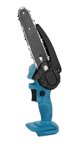 Sega Circolare, A Catena Elettrica Senza Fili Mini Potatura Portatile Utensili Da Giardino Per Taglio Lavorazione Del Legno,Per Legno Metalli Teneri(6inch machine)