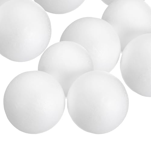 Boules en mousse de polystyrène de 5,6 cm pour décorations de Noël et de mariage à fabriquer soi-même