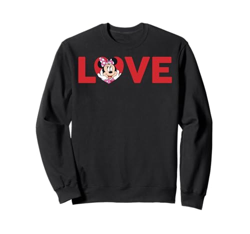 Sweatshirt Minnie Love Disney pour éviter le froid avec style