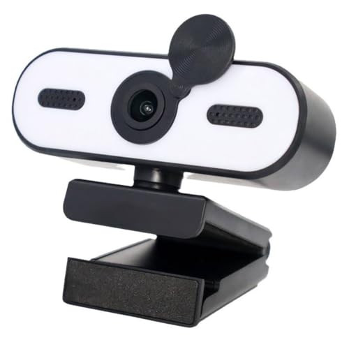 Webcam 2K autofocus USB portable avec cache-visuel de confidentialité intégré
