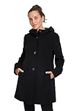 Hauptbesonderheit: Stoff Gil Bret Damen Alessa Jacke Wolle, 9042 Jet Black, 46 EU