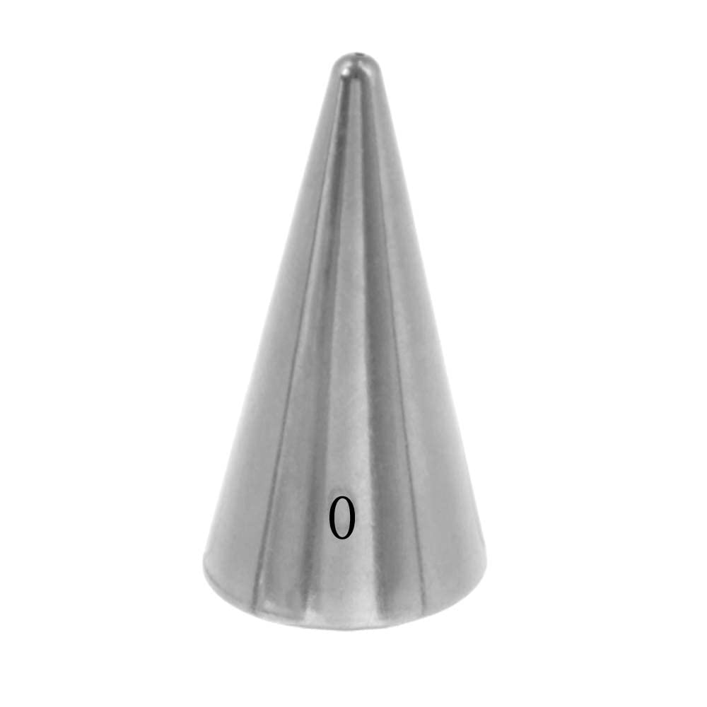 Reland Sun 1pc 304 Stainless Steel Piping Tip Cake Piping Rose Snow Top Cream Cake Topping Cookie Baking Tool (0)