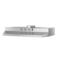 VIKIO HOME 30-Inch Under Cabinet Range Hood, Stainless Steel Convertible Ducted/Ductless Kitchen Hood, 300 CFM, 2-Speed Fan, Aluminum Filter, External Wiring Needed