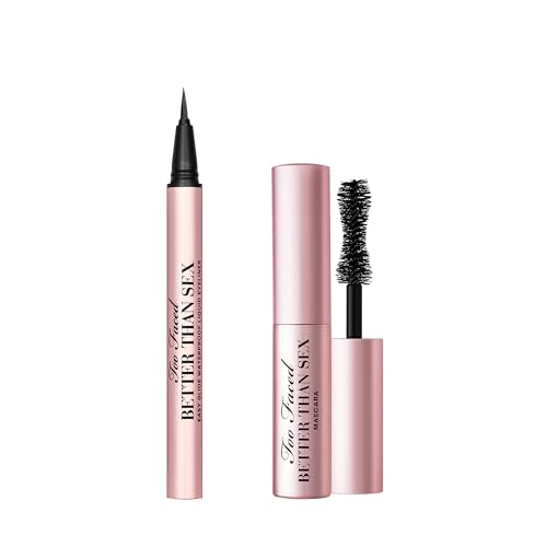 Too Faced Better Than Sex Mascara & Eyeliner Travel Duo for Drama...