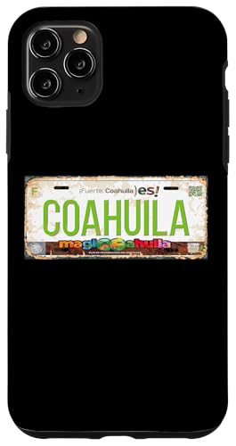 Coahuila Mexico License Plate Mexican Travel Vacation Beach �X�}�z�P�[�X iPhone 11 Pro Max �p