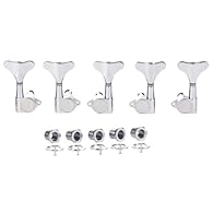 Sealed bass tuning keys, compatible with most Ibanez/Yamaha/Schecter/Warwick/Washburn and other similar style electric/acoustic basses with a headstock tuner hole size of 14mm (9/16") 18:1 Tuning Ratio for excellent tuning accuracy and minimal slippa...