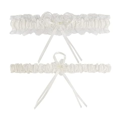 RIMOBUL Wedding Garters Set Cover