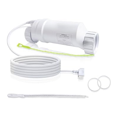 Salt Water Pool Chlorinator System Fit for Hayward T-Cell-5, Ideal for Pools up to 20,000 Gallons, Efficient Cell Salts for Superior Pool Sanitation