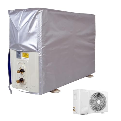 JYNXOR 1 pcs Klimaanlagen-Schutzhülle, Abdeckung für AC-Einheiten, atmungsaktiv, wasserdicht, Sonnenschutz für Klimaanlage, Abdeckung für...