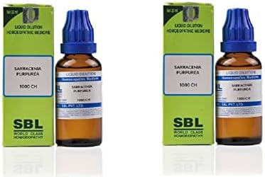 SBL Homeopathy(Pack Of 2) Sbl Homeopathic Sarracenia Purpurea Dilution 1000Ch (1M) 30Ml