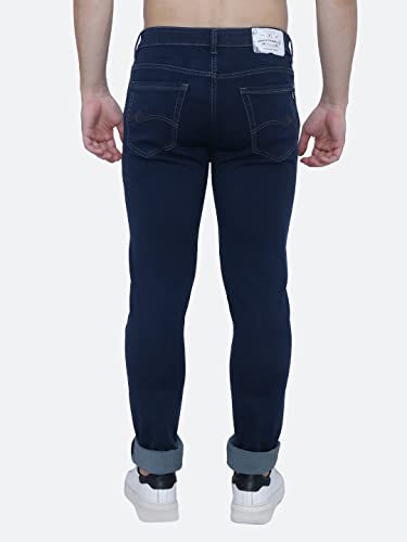 Image of Strechable Denim Regular Fit Mid Waist Light Weight Soft Feel Stretchable Denim Jeans Pant for Men