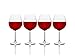 Mikasa Julie Red Wine Glass, 25-Ounce, Set of 4