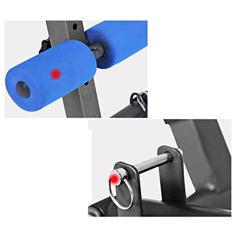 Image of Rowing Machine and Multifunctional Bench for Indoor Fitness - Supine Plank, Folding Dumbbell Bench, Crisis Bench Chair