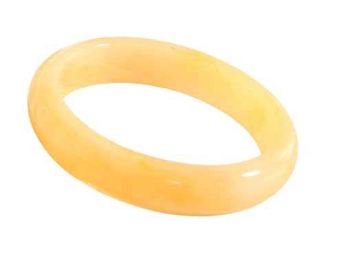 Image of Colorful Geometric Round Circle Resin Acrylic Bangle Bracelet Cute Handmade Chunky Statement Wristband Bracelet for Women Vintage Jewelry