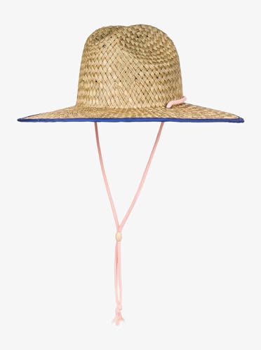 Chapeau de soleil en paille Roxy Coffee Blues de finition premium - 4