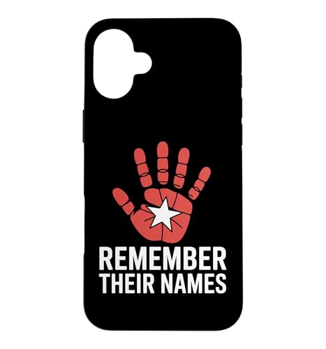 ��Z�����̏��� MMIW I Wear Red For My Sisters �X�}�z�P�[�X iPhone 16 Plus �p