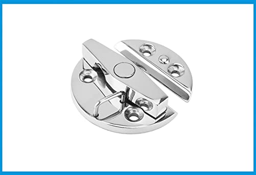 Serrure de porte coulissante à pêne pour trappe d'armoire et van - 6