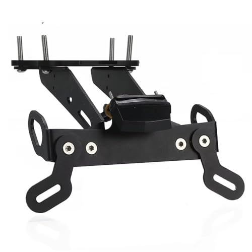 Support de plaque immatriculation avec fixation poupée mobile MT-09 - 2