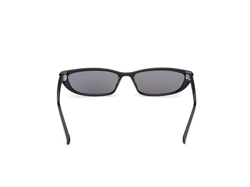 GUESS Women's Injected Sunglasses Polarized Square, Shiny Black, 57mm4