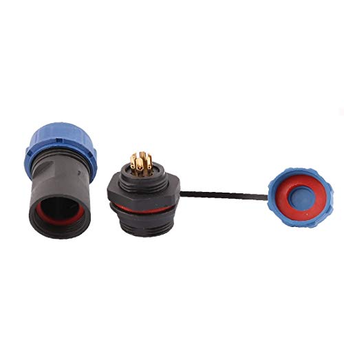 Conector Adaptador Aviación 6 Pines SP1311/P 500V AC miniatura 2