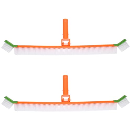 Milisten 2 Piezas Cepillo De Limpieza De Piscina Esponjas Bomba Inflable Quinielas Calentador De Piscina Nadar Suelo Remando Malla Cesta Piscina Infantil Flota Limpiadores Agua El Plastico