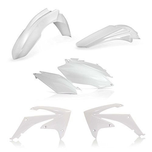 0015803.030 acerbis 0015803.030 kit plastiche bianco compatibile con honda crf 450 r 2011 2012 mototopgun