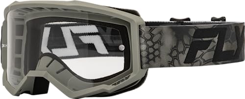 Fly Racing Focus S.E. Kryptek Goggle Moss Grey/Black-Adult | MX Unrivaled Vision