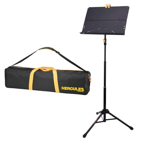 n[LX ʑ pP[Xt HERCULES PLUSORCHESTRA STAND SOLID DESK BS408B PLUS + BSB001 MUSIC STAND CARRY BAG