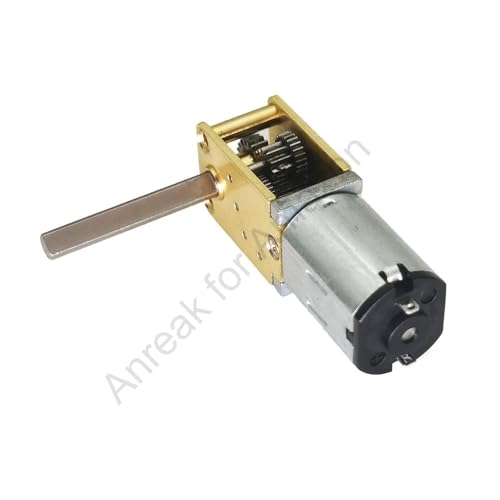 Image of 2Pcs DC 12V 16RPM Φ3x20mm Long Shaft GW1812 N20 Small Worm Gear Motor 3-12V 4-381RPM High Torque Reduction Drive (12-16)