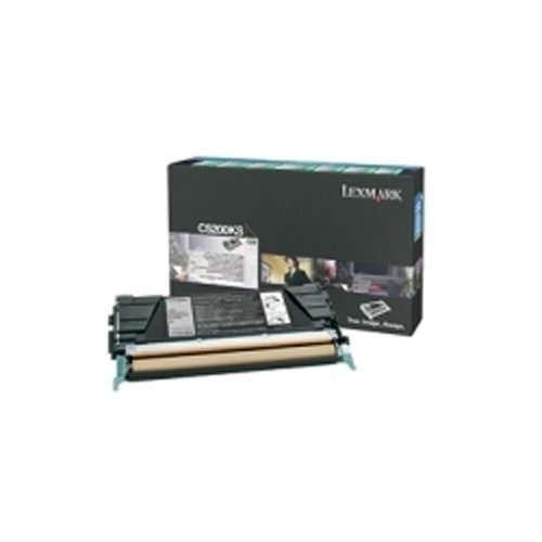 Toner Lexmark X264DN noir d'origine C5200KS pour impression de documents de bureau