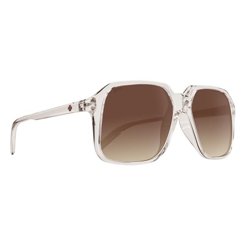 Spy+ Hot Spot Warm Crystal - Dark Brown Fade - Lunettes de soleil - Taille L-XL, Unisexe - Adulte