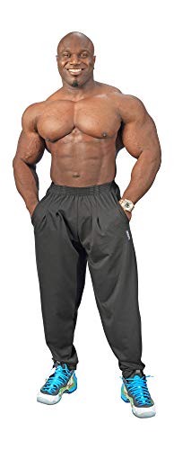 Physique Bodyware Baggy Gym Workout Pants Medium Black