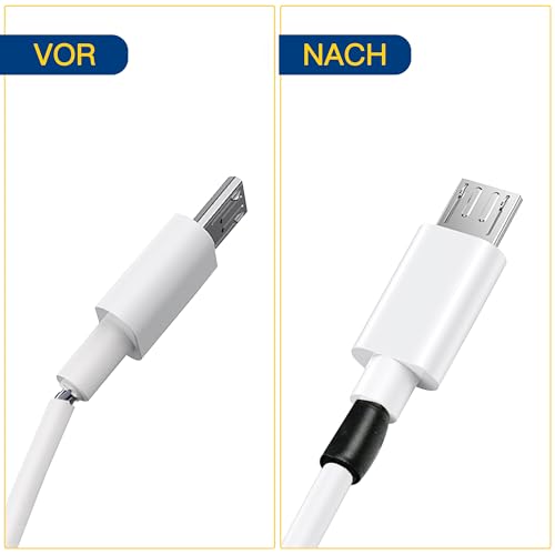 Taiyeestar 6 Rollen Isolierband à 20 m, Isolierband Schwarz Wasserdicht, Electrical Tape zum Schutz, Bündeln und Reparieren von Kabeln, 15mm x 20 m