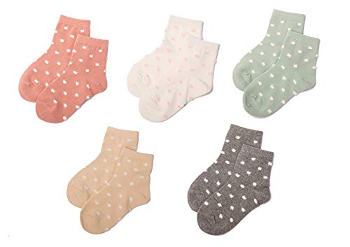 Image of Gwenvenni Toddler Kids Girls Cotton Ankle Socks Low Cut