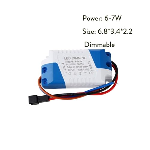 Alimentation LED 110V dimmable à courant constant 300mA externe - 6