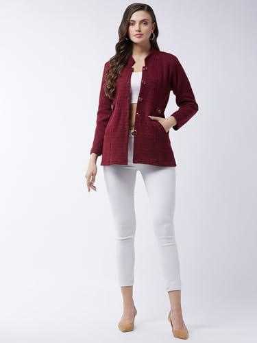 Image of PIVL Women's Long Winter Acrylic Blend Sweater