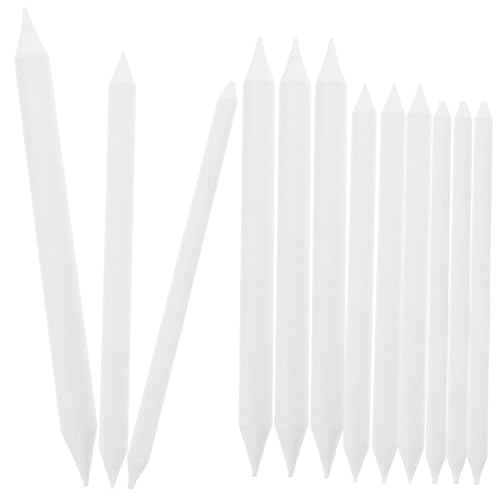 COHEALI Complete Set of 4 x 12pcs Sketching Wipe Paper Drawing Tools Blender Stumps for Art and Student Sketching