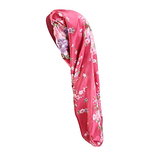Bonnet de chimiothérapie extensible et chapeaux de filles pour perte de cheveux - 4
