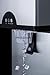 Summit Appliance AIWD282 Commercially Listed Countertop Ice and Water Dispenser with 282 lb. Ice Production Capacity, Stainless Steel Finish, Adjustable Height, UV Lighting, 31.25