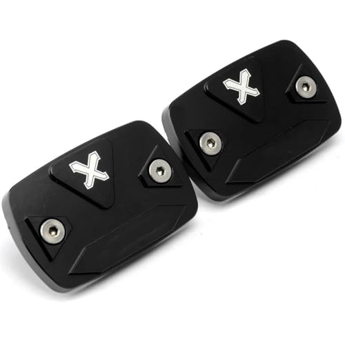 Tapa de tanque de líquido de frenos para Xmax 300 2015-2021 en aluminio titanium 2