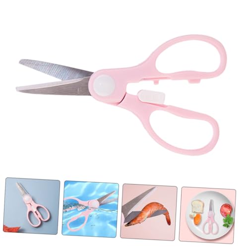 Generic 2 Peças Tesoura De Tesoura De Suplementar Tesoura De Para Crianças Tesouras De Segurança Tes