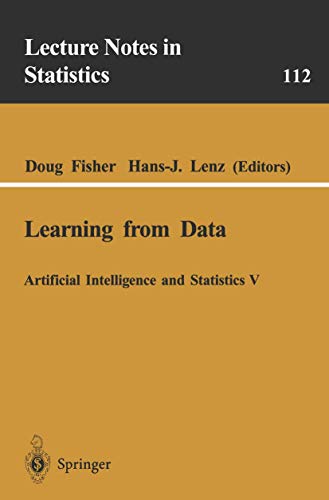 Learning from Data: Artificial Intelligence and Statistics V (Lecture Notes in Statistics, 112)