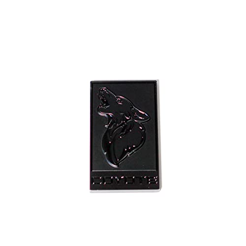 Image of MF Auto Designs - GT350 Style Coyote Badge (Blackout)
