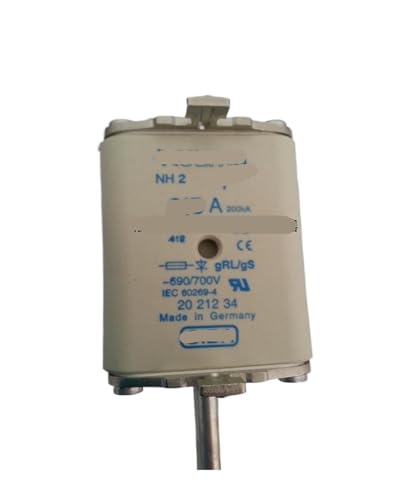 Fusible rapide NH2 200A avec pouvoir de coupure de 200KA pour armoire triphasée